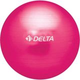 Delta 75 cm Dura-Strong Deluxe Fuşya Pilates Topu Tekil Kullanım Amacı ile Esneklik Sağlar