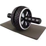 Delta Ab Wheel Egzersiz Fitness Tekerleği Karın Kası Ab Slider Kondisyon Spor Aleti - Beyaz