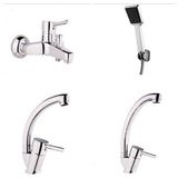Delta Banyo Eviye Lavabo Bataryası Duş Seti E22225