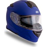 Delta Basic Mat Mavi Çene Açılır Kask