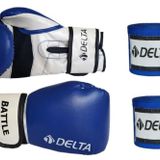 Delta Battle Dura-Strong Boks Eldiveni + Boks El Bandajı Seti
