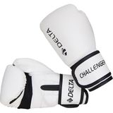 Delta Challenger Dura-Strong Beyaz-Siyah Boks Eldiveni 6 oz Kullanım Amacı: Antrenman ve Sparring - Beyaz - Siyah