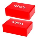 Delta Çiftli Yoga Blok - 2 Adet Yoga Block - Eva Yoga Bloğu Seti
