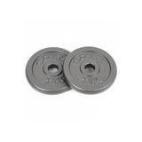 Delta Döküm Plaka Gri 2.5 KG x 2 Adet Toplam 5 Kg | Ağırlık Dambıl Plakası Dayanıklı ve Ergonomik Set