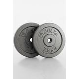 Delta Döküm Plaka Gri 7.5 KG x 2 Adet Toplam 15 Kg | Ağırlık Dambıl Plakası Dayanıklı ve Ergonomik Set