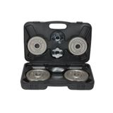 Delta DS 1011 Gri Döküm Plaka Krom Bar Set