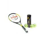 Delta Fallo 27 Inc L2 Grip Yetiskin Tenis Raketi + Cantasi + Vakumlu Tup 3 Adet Tenis Mac Topu Seti