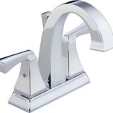 Delta Faucet 2551-MPU-DST Dryden İki Saplı Merkez Seti Banyo Musluğu, Krom