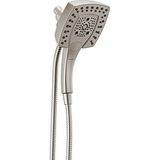 Delta Faucet 5-Spray In2ition 2'si 1 arada Çift El Tipi Duş Başlığı, Hortumlu, Manyetik Yerleştirme El Duş Başlığı, Paslanmaz 58474-SS25