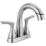 Delta Faucet Aşağı Çekin Banyo Bataryası Krom, Banyo Çekme Musluğu, Aşağı Çekmeli Püskürtücülü Banyo Lavabo Bataryası, Manyetik Yerleştirmeli Merkezli Banyo Bataryası, Krom 25765LF-PD