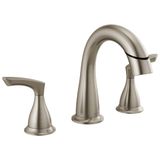 Delta Faucet Aşağı Çekmeli Banyo Bataryası Fırçalanmış Nikel, Banyo Çekmeli Musluk, Yaygın Banyo Bataryası Manyetik Yerleştirmeli 3 Delikli, Banyo Lavabo Bataryası, SpotShield Paslanmaz 35765LF-SPPD