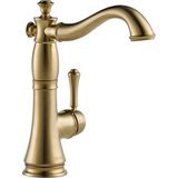 Delta Faucet Cassidy Gold Bar Musluk, Altın Bar Lavabo Bataryası Tek Delikli, Islak Bar Muslukları Tek Delikli, Altın Mutfak Bataryası, Altın Mutfak Bataryası, Altın Mutfak Bataryası, Altın Mutfak
