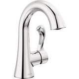 Delta Faucet Esato Tek Delikli Banyo Bataryası, Tek Saplı Banyo Bataryası Krom, Banyo Lavabo Bataryası, Tahliye Tertibatı Dahil, Krom 15897LF