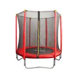 Delta Fileli Korumalı 183 CM x 200 CM Trambolin 72 İnç kirmizi