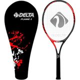Delta Flame 27 İnç Yetişkin Tenis Raketi 275 gr Kırmızı Renkli Taşıma Çantasıyla