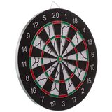 Delta Flocked Dart Seti 45 cm Büyük Boy + 6 Dart Oku Hedef Tahtası