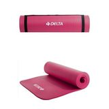 Delta Fuşya Konfor Zemin 10 mm Taşıma Askılı (Yoga Matı) Pilates Minderi