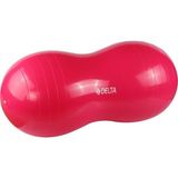 Delta Fuşya Renkli Fıstık Şeklinde Pilates Topu 90 cm x 45 cm Tekil Kullanım İçin