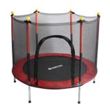 Delta Güvenlik Korumalı Fileli 140 Cm Özel Fermuar Güven Konforlu Çocuk Trampolini 55 İnç Trambolin