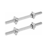 Delta İki Adet 36 Cm Krom Bar 25,4 İle 29 Mm Arası Çaptaki Plakalar İçin Uygun Halter Ağırlık Çalışma Barı