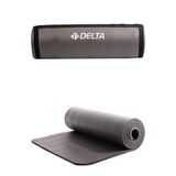 Delta Konfor Zemin 10 MM Taşıma Askılı Pilates Minderi Yoga Matı, Antrasit, 10 MM