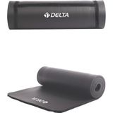 Delta Konfor Zemin 15 mm Taşıma Askılı Pilates Minderi Yoga Matı - Antrasit