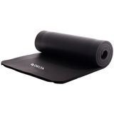 Delta Konfor Zemin 15 MM Taşıma Askılı Pilates Minderi Yoga Matı, Siyah, 15 MM
