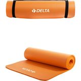 Delta Konfor Zemin 15 mm Taşıma Askılı Pilates Minderi Yoga Matı - Turuncu