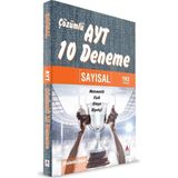 Delta Kültür Yayınevi Ayt Sayısal Çözümlü 10 Deneme (Matematik-Fizik-Kimya-Biyoloji)