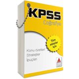 Delta Kültür Yayınevi Delta Kültür KPSS Coğrafya Strateji Kartları