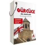 Delta Kültür Yayınevi Gürcüce Dil Kartları 120 Sayfa Konuşma Kılavuzu ile Öğrenme Seti