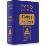 Delta Kültür Yayınevi Itsy Bitsy Mini Sözlük Türkçe İngilizce Eğitim Amaçlı 608 Sayfa