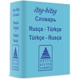 Delta Kültür Yayınevi Itsy Bitsy Rusça-Türkçe ,türkçe-Rusça Mini Sözlük