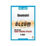 Delta Kültür Yayınevi TYT-AYT Geometri Ölçüm Serisi 500 Soruyla Konu Tarama Föyleri