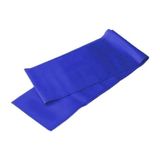 Delta Pilates Bandı Orta Sert 150 x 15 cm Egzersiz Direnç Lastiği (Uç Kısmı Açık) - Mavi