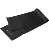 Delta Pilates Bandı Tam Sert 150 x 15 Cm Egzersiz Direnç Lastiği (Uç Kısmı Açık) - Siyah