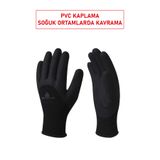 Delta Plus Deltaplus VV750 Hercule Soğuk İklim Eldiveni Termal Astar PVC Kaplama Su Geçirmez Dayanıklı