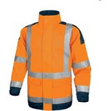 Delta Plus Easyvıew Su-Soğuk Geçirmez Oxford Parka İş Montu - Turuncu - 3XL
