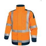 Delta Plus Easyvıew Su-Soğuk Geçirmez Oxford Parka İş Montu - Turuncu