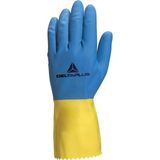 Delta Plus VE330 Duocolor Kimsayal Dirençli Eldiven (1 Çift) - Mavi - 8