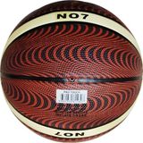 Delta Pro Touch Dura-Strong Deluxe 7 Numara Kauçuk Kahverengi Basketbol Topu Dayanıklı Malzeme