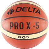 Delta Pro X-5 Kauçuk Basketbol Topu 5NO - 5 Numara - Turuncu
