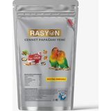 Delta Rasyon Cennet Papağanı Granül Tam Yem – Premium Lovebird Kuş Yemi - 1 KG