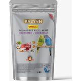 Delta Rasyon Muhabbet Kuşu Omegalı Ekstruder Toz Tam Yem – Premium Besleyici Kuş Yemi - 1 KG