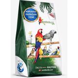 delta rasyon Nirvana Papağan Tam Yemi - 3 KG Yüksek Protein Premium Papağan Kuş Yemi