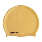 Delta Silikon Bone Deluxe Yüzücü Havuz ve Deniz Bonesi (Düz Renk),K.Sarı