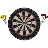 Delta Sisal Dart Seti 45 Cm (18 İnç) Büyük Boy + 6 Dart Oku (18 Gr) Hedef Tahtası