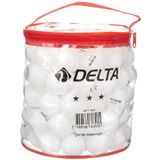 delta spor 100'lü Çantalı Masa Tenisi Topu (Pinpon Topu) Pinpon Topu Unisex, Çok Renkli, Tek Beden, S, M, L veya XL