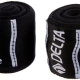 delta spor Delta Boks Kickbox Muay Thai Sanda El Bandajı 3, 5 Metre x 2 Adet, Siyah
