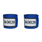 delta spor Delta Unisex Boks El Bandajı EBM 296 Bandaj, Mavi, Tek Beden